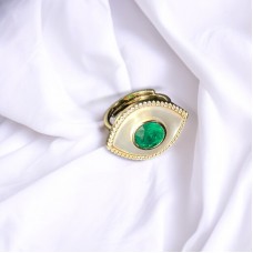 Μάτι δαχτυλίδι πράσινο 
